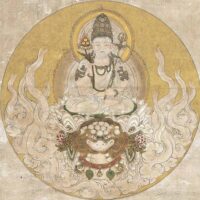 Kokuzo Painting Momoyama Era 16th Century